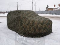 Утепленный тент-чехол для автомобиля «Сибиряк»